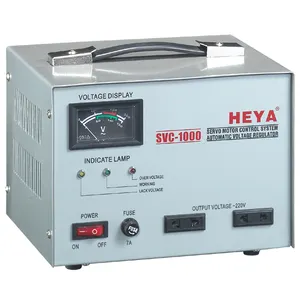 Servo 220v ac 50hz 60hz svc 1000va regulator tegangan fase tunggal otomatis