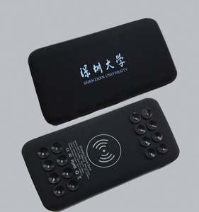 Banco de Energía Inalámbrico con Succión, 10000 mAh, con Logotipo LED Luminoso - Product Image 2