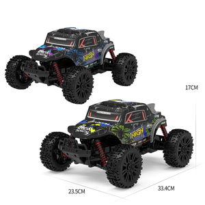 MILI 1/12, <span class=keywords><strong>coche</strong></span> RC de competición profesional, 2,4G, vehículo todoterreno fácil de usar para control remoto de montaje DIY para niños - Product Image 3