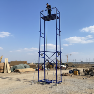 Échafaudage mobile électrique, plateforme <span class=keywords><strong>de</strong></span> <span class=keywords><strong>travail</strong></span> à <span class=keywords><strong>hauteur</strong></span> <span class=keywords><strong>de</strong></span> levage <span class=keywords><strong>de</strong></span> 6 à 10 m, élévateur électrique autopropulsé - Product Image 6