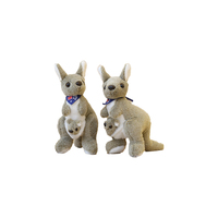 Jouets en peluche kangourou en peluche australienne personnalisation de simulation avancée avec options de taille