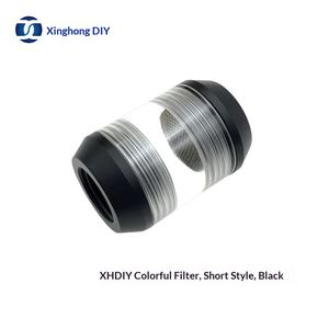 XHDIY Kleurrijk filter watergekoeld minifilter PETG dubbele binnendraad G1/4 <span class=keywords><strong>2</strong></span>-punts draad op voorraad China - Product Image 2