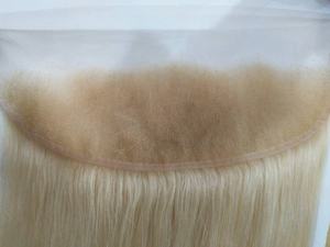 黑色星期五特卖高质量的婴儿头发613金发高清薄/透明瑞士蕾丝封闭/正面 - Product Image 5