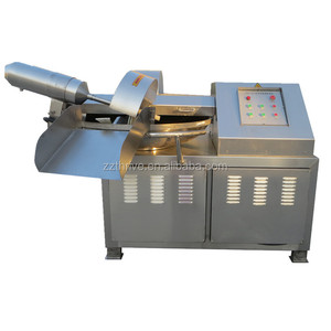 Hachoir à viande électrique commercial avec lame en acier inoxydable, fonctionnement automatique, machine efficace pour hacher et mélanger les carottes - Product Image 3