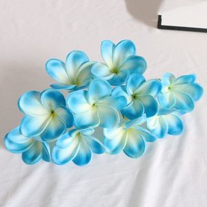 Fleur de frangipanier artificielle en mousse PU pour coiffure - Product Image 5