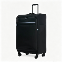 Valise professionnelle en tissu Oxford 1680D |   Bagages souples à roulettes résistants aux rayures et imperméables