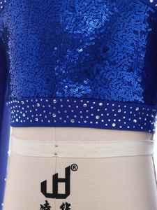 เสื้อครอปสำหรับเด็กผู้หญิงอายุ 6-16 ปี สำหรับเต้นแจ๊ส การแสดงบนเวที งานปาร์ตี้ ชุดเต้นรำ ขายส่ง - Product Image 4