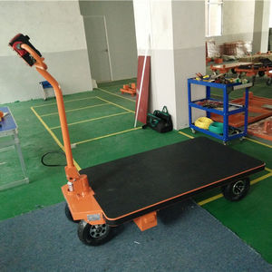 No. 115 <span class=keywords><strong>400Kg</strong></span>, Keranjang Industri Luar Ruangan Logistik Truk Tangan Listrik 24V Daya - Product Image 2