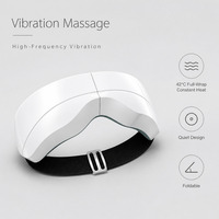 Masseur oculaire intelligent pour les personnes qui restent éveillées tard avec musique Bluetooth et sélection multi-modes pour la relaxation nocturne