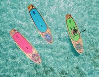 En stock planches de sup gonflables planches à pagaie planche à pagaie debout jeu d'eau surf accessoires standard Isup