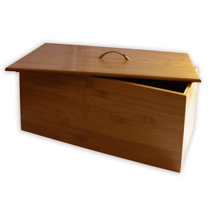 Boîte à pain en bambou et bois Xingzhu, conteneur de rangement en bambou pour la cuisine - Product Image 2