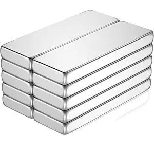 Custom Magnet Strong Bar Rare Earth N52 Neodymium Magnetic Block For Industrial Magnetic Materials