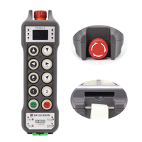 Control Remoto Industrial IP67 de 8 Botones y Una Velocidad para Grúa Elevadora de Tijera Eléctrica