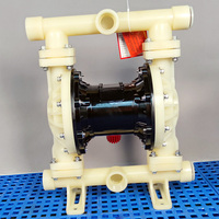 Pompe à eau pneumatique à diaphragme en fluoroplastique PVDF de 1-1/2 pouce, transporte des liquides corrosifs, de l'acide chlorhydrique et de l'hydroxyde de sodium