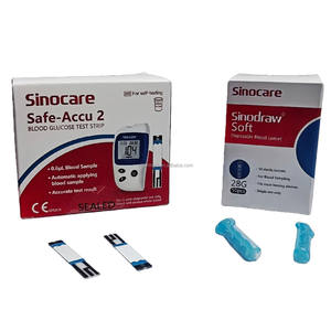 <span class=keywords><strong>Tiras</strong></span> Reactivas para Glucómetro Sinocare <span class=keywords><strong>Codefree</strong></span> Safe Accu2 - Product Image 4