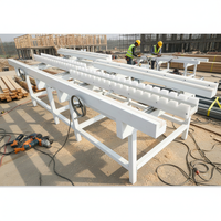 Machine de fabrication de volets de plantation multifonctionnelle à assemblage automatique, avec conception à fentes modulaires, moteur et engrenages, puissance 0,75 kW