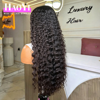 Perruque complète en cheveux humains bouclés birmans pas chers, perruque frontale en dentelle 13*4 en cheveux humains vierges brésiliens bruts pour femmes noires