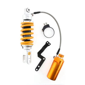 Amortisseur arrière réglable à double amortisseur central de moto de 325mm pour Kawasaki <span class=keywords><strong>Ninja</strong></span> <span class=keywords><strong>300</strong></span> 250 Z250 <span class=keywords><strong>Yamaha</strong></span> MT03 MT07 MT09 - Product Image 2