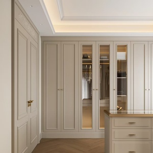 Armario Modular Blanco Premium BALOM, Armario de Madera con Cajones y Estantes para Organización del Dormitorio - Product Image 1