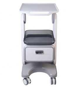 ब्यूटी सैलून ईयर कलेक्शन टूल ट्रॉली मोबाइल स्टोरेज शेल्फ छोटी ट्रॉली को समर्पित डेंटल कंप्यूटर इंस्ट्रूमेंट कार्ट - Product Image 3