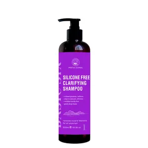Best Hair Condition Before Keratin Treatment Deep Cleansing Clarifying Protein Shampoo Private Label