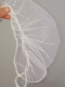 Factory Supplied Wholesale Pack of 100 Black White Nylon <strong>Beard</strong> <strong>Covers</strong> 18/21 Inch for Food Service - Product Image 4