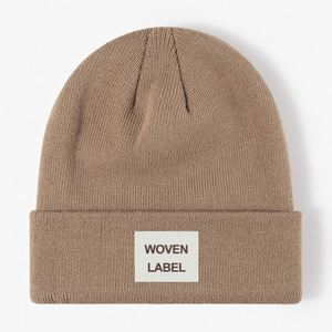 Gorro de Invierno Personalizado con Etiqueta Tejida y Bordado 3D, Gorro de Punto Unisex con Puño para Viajes - Product Image 1