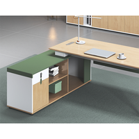 Ensemble de bureau de direction moderne pour la maison, table d'ordinateur portable pour le jeu, mobilier de bureau