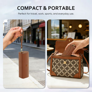 Estuche de Carga Portátil para Gafas Inteligentes con Batería de 3500mAh, Funda de Cuero con Banco de Energía para Gafas <span class=keywords><strong>Ray</strong></span>-<span class=keywords><strong>Ban</strong></span> - Product Image 6