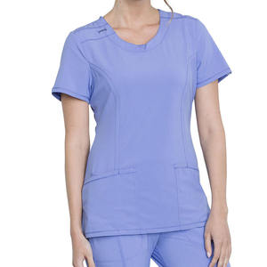 La belleza de la moda diseño Slim Fit uniforme del Hospital Médico matorrales elegante Bata - Product Image 1
