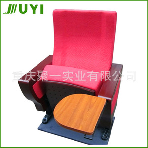 Silla de aula para estudiantes con tablero de escritura, tapizada en tela, para uso comercial en espacios de reunión - Product Image 3