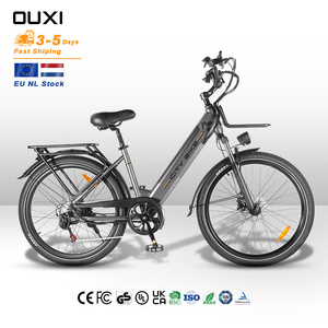 Vélo de ville électrique rapide OUXI V10 250W 36V 24 pouces double suspension E-Mtb pour hommes femmes pour route de montagne - Product Image 1