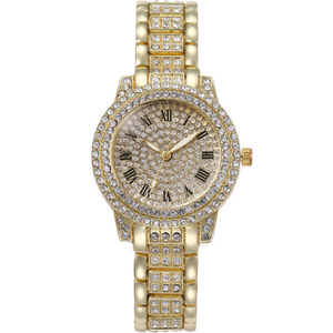 Nouvelle montre à quartz pour femmes, montres <span class=keywords><strong>de</strong></span> mode pour hommes et femmes, montres <span class=keywords><strong>de</strong></span> bureau avec calendrier, ensembles <span class=keywords><strong>de</strong></span> montres en or avec logo personnalisé - Product Image 5