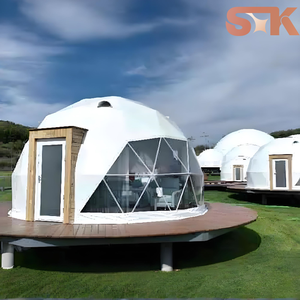 Domo Geodésico de Lujo para Glamping, Hotel Estrella Móvil, para Vacaciones en Resort, Spa, Jardín, con Paneles de Vidrio SXKON Glampin - Product Image 3