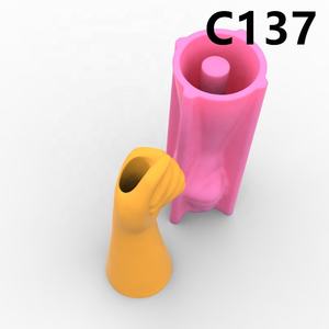 Mattiniera nuova impugnatura a braccio in Silicone a forma di braccio vaso di fiori carnoso stampo per cemento colla a goccia gesso per calcestruzzo bottiglia di fiori C137 - Product Image 5