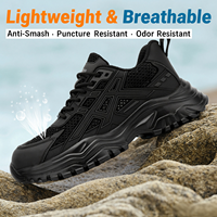 Chaussures de travail légères à embout composite, antidérapantes, respirantes, pour la logistique d'entrepôt