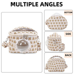 <span class=keywords><strong>Cage</strong></span> de transport confortable et respirante de haute qualité pour petits animaux de compagnie, lapins, rats, glisseurs, hamsters, chinchillas - Product Image 5