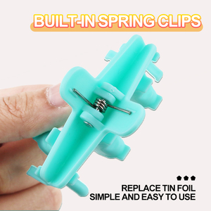 4 Kapsels Beschikbaar Mooi Ontworpen Hittebestendige Clips Eenvoudig Gebruik Krullend Haar Permanent Haarspelden Fabrieksleverancier Nieuw Product - Product Image 2