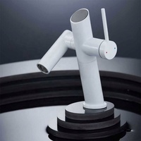Robinet de lavabo robotisé au design moderne, disponible en plusieurs couleurs, mitigeur chaud/froid à poser sur le comptoir pour salle de bain