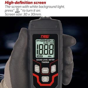 Vente en gros TRSI TA656A Mesureur de bruit numérique Dispositif de détection de décibels - Product Image 5