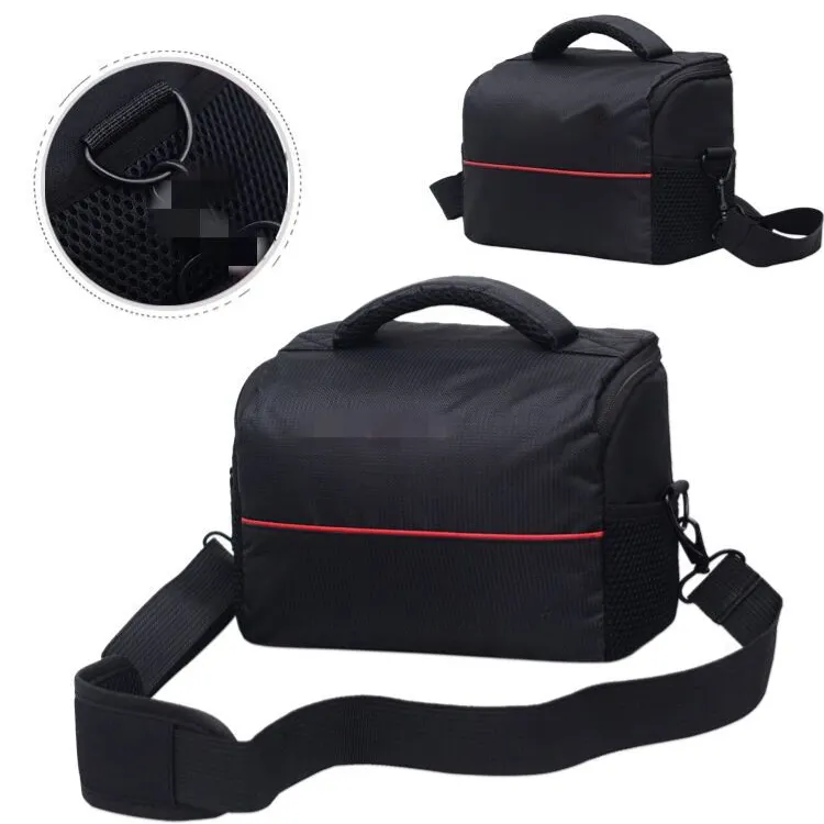 Venta al por mayor insertar cordón Sling Reflex proyector crossbody case Cámara bolsa de transporte