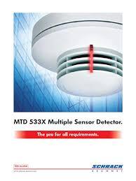 Detector de Calor Multisensor Schrack MTD 533X-S de Alta Calidad con Sirena Integrada para Detección Temprana de Incendios, Disponible para la Venta - Product Image 4