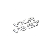 Autocollant d'emblème d'insigne de voiture chromé ABS VXS Logo personnalisé pour Toyota Land Cruiser 200 LC200 FJ200 2008-2019