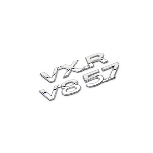 ABS cromado coche insignia emblema pegatina VXS logotipo personalizado para Toyota Land Cruiser 200 LC200 FJ200 2008-2019 - Product Image 6