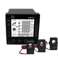 Medidor de Energía Digital Trifásico con Función DIDO y Multitarifas Modbus RS485, Medidor de Panel, Medidor LCD, Analizador de Energía