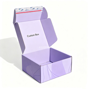 Tiêu chuẩn cá nhân thiết kế lớn Hộp quà tặng Phù Dâu đám cưới valentine's ngày sóng vận chuyển hộp với logo - Product Image 3