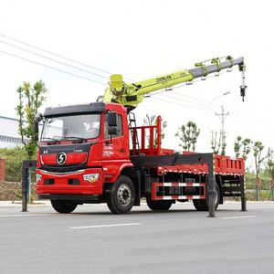Grue Zoomlion montée sur camion Shacman Delong 4x2 pour le sauvetage en ingénierie et le levage d'équipements d'usine - Product Image 2