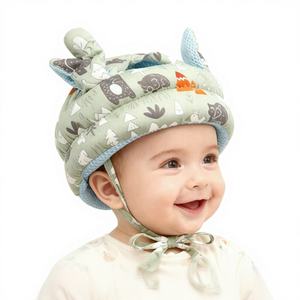 Casque de sécurité pour bébé en coton doux, anti-collision, anti-chute, réglable, respirant, lavable, pour apprendre à marcher - Product Image 1