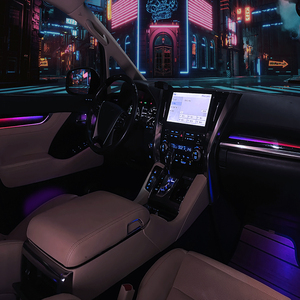 ไฟตกแต่งภายในรถยนต์ TMPRO Dynamic Light Shadow Auto Interior Lighting RGB LED Ambient Light สำหรับ Toyota Alphard/Vellfire ปี 2015-2022 อุปกรณ์เสริมไฟรถยนต์ - Product Image 3