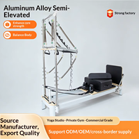 Reformers de Pilates professionnels en aluminium avec tour pour entraînements intensifs de renforcement musculaire, équipement de yoga